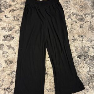 SHEIN Black Wide-Leg Pants